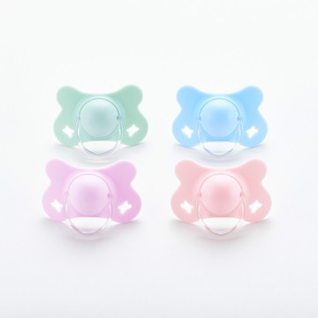 Baby with cover butterfly pacifier / baby pacifier bite play mouth newborn silicone sleeping pacifier