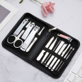 Stainless Steel Nail Clippers 20/14/10/6pcs Fingernail Toenail Nail Cutter Scissors Grooming Kit Pedicure Manicure Tools