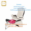 Spa custom made furniture with gel nails set uv for pedicure spa chair with salon stool