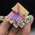 Natural Gorgeous Color Titanium Bismuth Rare Rainbow Metal Crystal Mineral Gemstone Decor