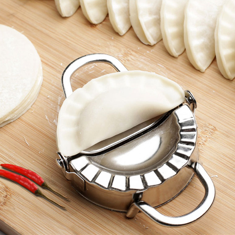Easy DIY Dumpling Mold Dumpling Wrapper Cutter Making Machine Cooking Pastry Tool Kitchen Tools Dumpling Jiaozi Maker Device