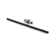 Large lead trapezoidal screw Tr13*70 with plastic nut