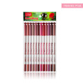 Menow/ Mellow Makeup P124 Lip Liner 12 Color Mixed Color Waterproof Lipstick Pen Cosmetics Trade