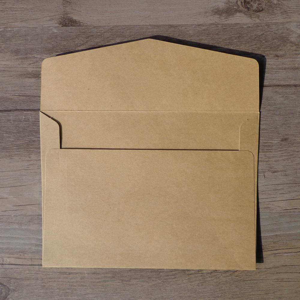 10pcs Thicken Kraft Envelope Stationery Blank Big Size Gift Card Envelopes Post Card Photo Storage Party Favor Paper Bag