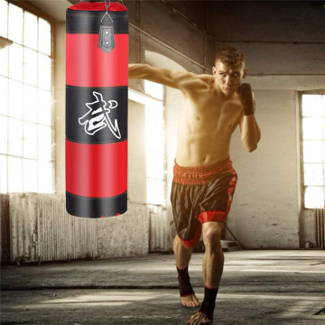 60/80/100cm Professional Boxing Punching Bag Training Fitness With Hanging Kick Sandbag adults Gym Exercise boxing bag