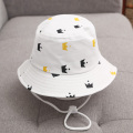 Summer Baby Sun Hat Children Outdoor Anti UV Protection Beach Caps Fishing Bucket Hats Kids Boy Girl Cartoon Fisherman Hat