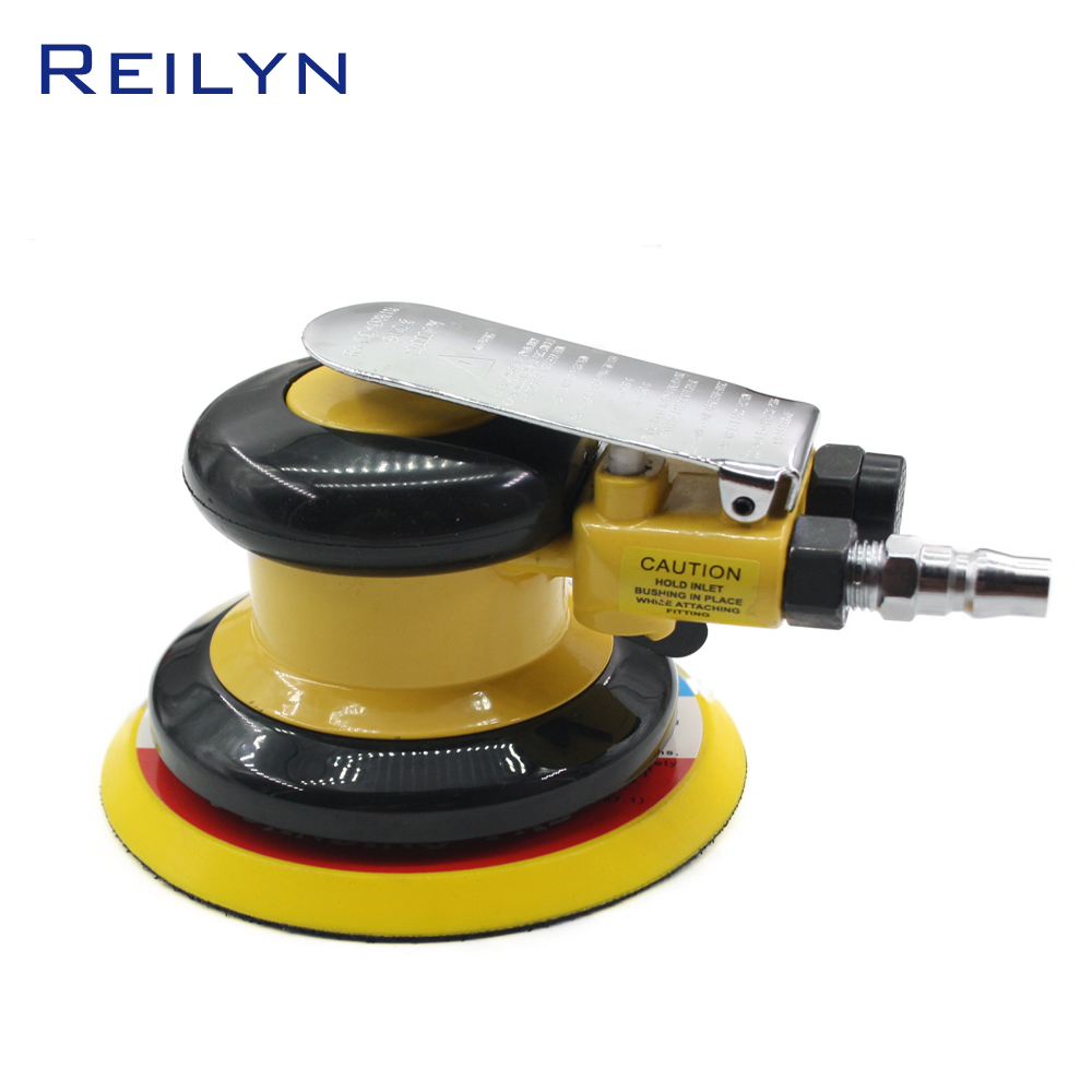 high quality pneumatic polishing machine 5" pneumatic polisher tool Air sander wood furniture car floor polishing tool