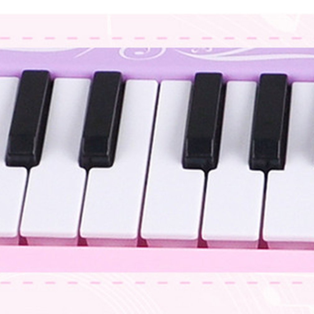 Children's 37 Key Electronic Keyboard Piano Organ Toy Set Microphone Music Play Kids Educational Toy For Birthday Gift