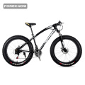 FOREKNOW XD001 Adult Students Mountain Fat Bike 27speed Road Bicycle Men 26Inch Wheel Steel Frame Oil Spring Fork Front ForkRide