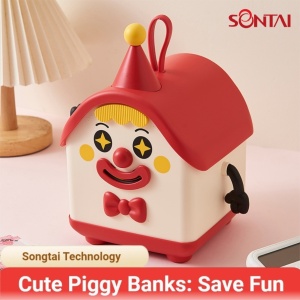 Fun and Functional Clown Storage Jar