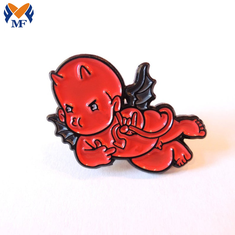 Enamel Cute Little Devil Pin