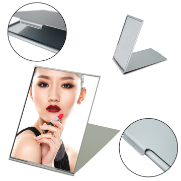 Makeup Mirror Ultra-thin Silver Makeup Mirror Beauty Tools Makeup Small Mirror Folding Mirror Portable Compact Makeup Mirror