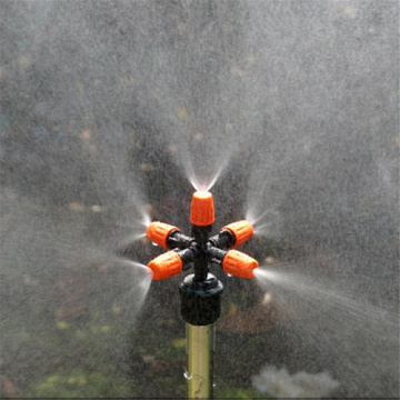 Auto Garden Sprinklers tool Garden Water Nozzle for Grass Lawn flower rotate Water Sprinkler 5 Nozzles Garden water supplies