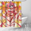 Sexy anime girls Shower Curtains Custom Bathroom Curtain Waterproof Bathroom Fabric Polyester Shower Curtain 1pcs custom