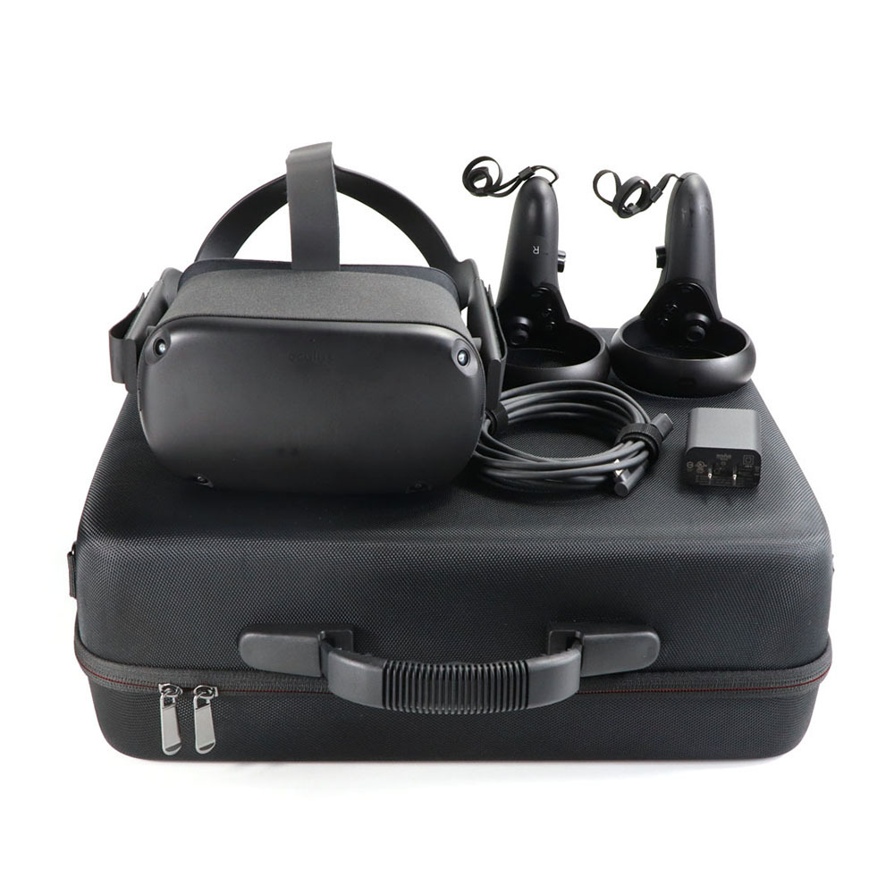 All-in-one EVA Hard Bag Protect Cover Storage Box Cover Carry Case for Oculus Quest Virtual Reality System and Accessories