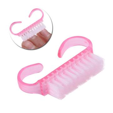 Colored Bristles Nail Art Dust Cleaner Brush Gel Nail Powder Remover Nail Cleaning Brush Tool Brush Remover Brush Makeup TSLM1