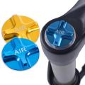 1pc 28mm Aluminium Alloy Bicycle Front Fork Valve Cover Crown Valve Protective Cap Front Fork Airtight Cover for SUNTOUR