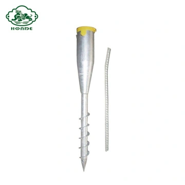 Flag Ground Screw Ground Screw Pole Anchor Suppliers In China