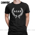 Men's ACAB A C A B Football Soccer T Shirts 100% Cotton Clothing Novelty Short Sleeve Round Neck Tees Original T-Shirts