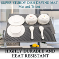 Kitchen Draining Pad Mats Dish Drying Mat For Kitchen Sink Drainer Microfiber Cushion Pad Tableware Tea Towel Absorbent Kitchen