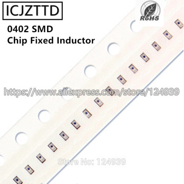 0402 SMD Chip Fixed Inductor High frequency 1NH 1.2NH 1.3NH 1.6NH 1.8NH 2NH 2.2NH 2.4NH 3NH 3.9NH 3.6NH 4.3NH 4.7NH 5.6NH 6.8NH
