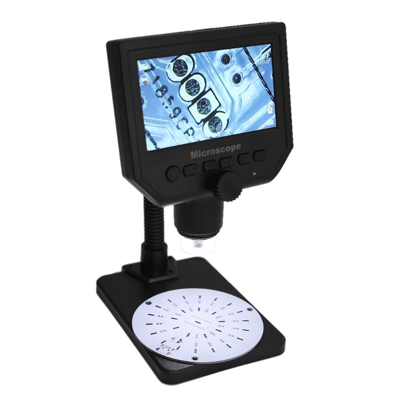 G600+ Upgrade HD 3.6MP Digital Microscope 4.3" LCD Microscopes Magnifier Camera