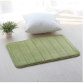 1pc Home Coral Fleece Bathroom Mat Non-slip Memory Foam Rug Soft Floor Carpet Super Absorbent Washable 40 x 60cm