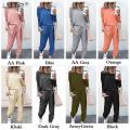 Women's Tracksuit Hoodies 2 Piece Set Sweatshirt + Pants Women Sport Suit Spring And Autumn Sportswear Women Clothing Set