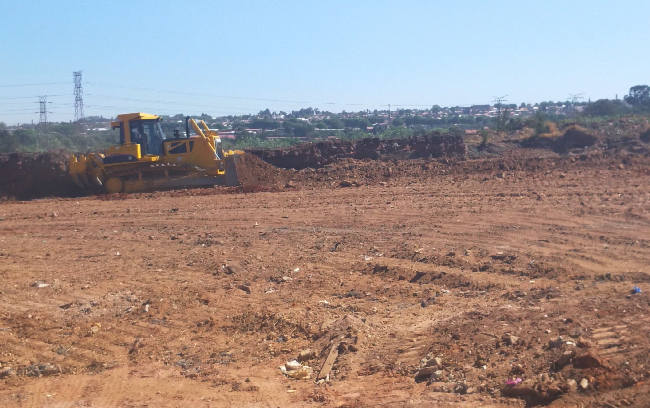 DH24-C2 crawler bulldozer with attachments