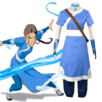 Anime Katara Cosplay Costumes Avatar the last Airbender Cosplay Costumes