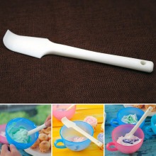 Butter Cream Stirring Scraper Durable Silicone Elbow Spatula Bean Paste Bending Spatula Kitchen Practical Pastry Tool