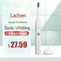 Lachen T5 Sonic Electric Toothbrush IPX7 Waterproof Sonic Fast Charging Toothbrush From AU/DE/US/Warehouse Gift Teeth 4 Colors