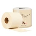 10 Rolls Toilet Paper 3-Layers Thickened Household Bath Tissue Towels 667D