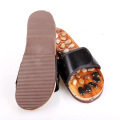 Men Foot massage slippers winter warm house slippers waterproof 2019 brand anti dirty plush male shoes non-slip