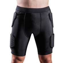 New Men's Football Anti-Collision Pants Basketball Sports Protective Gear Rugby Wear Taekwondo Ski Nipples Sports Shorts