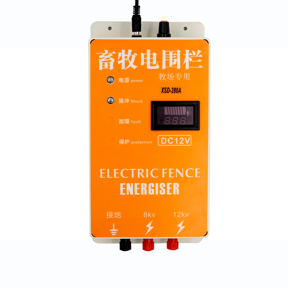 Electric Fence Energizer Charger High Voltage Pulse Controller Shepherd Electric Fence istances Insulators Wire Accessories