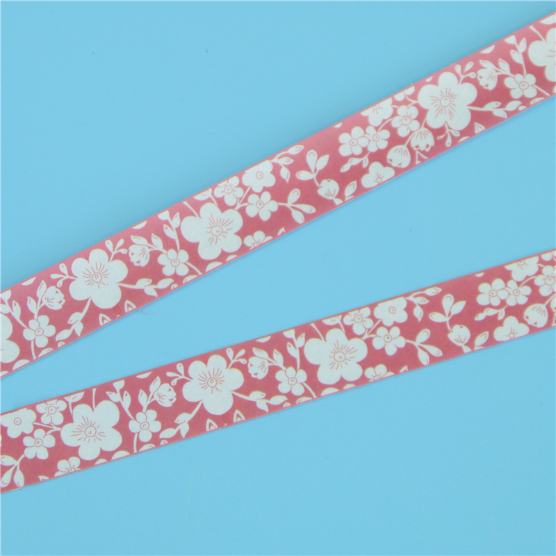 1 Pc / Pack 1.5cm*10m Cherry Blossoms Japanese Paper Washi Tape Office Adhesive Tape Kawaii cute Decorative Stationery Stickers