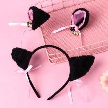 1 pc/1 Pair Lovely Cat Ear Head Band Party Club Bar Decorate Headbands Plush Hairband Anime Cosplay Costume Hair Accessories