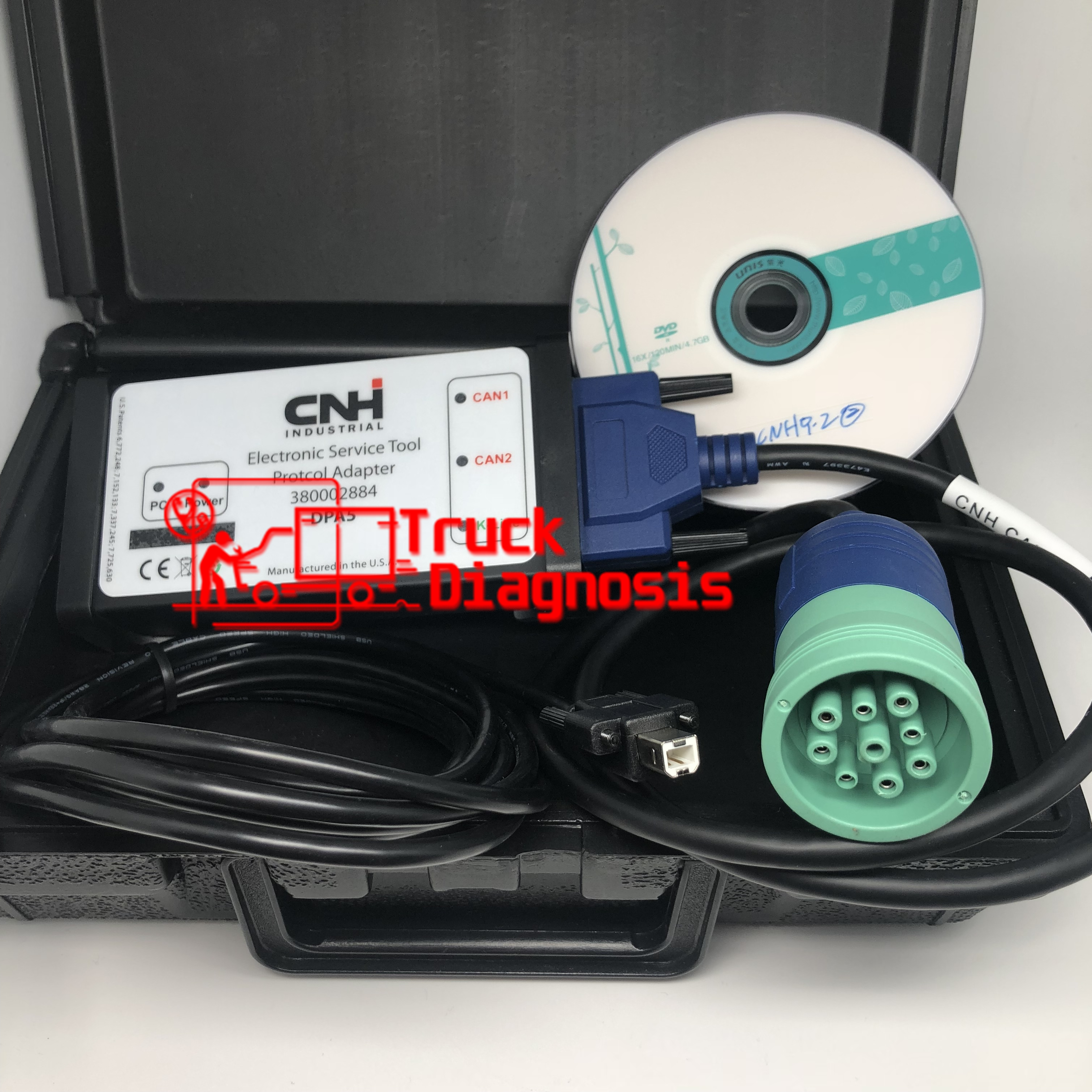 CF19 laptop+ CNH Est DPA5 kit diagnostic tool with New Holland Electronic Service Tool cnh est CASE STRYR