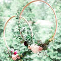 Easter Decoration Flower Wreath Natural Rattan Wreath DIY Crafts Decor Xmas Wreath Hanging Ramadan Decoration Eid Mubarak Deco