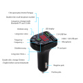 Elistooop FM Transmitter Bluetooth 5.0 Car Kit LED Display Dual USB Car Charger 3.1A 1A 2 Port USB MP3 Music Player TF/U Disk