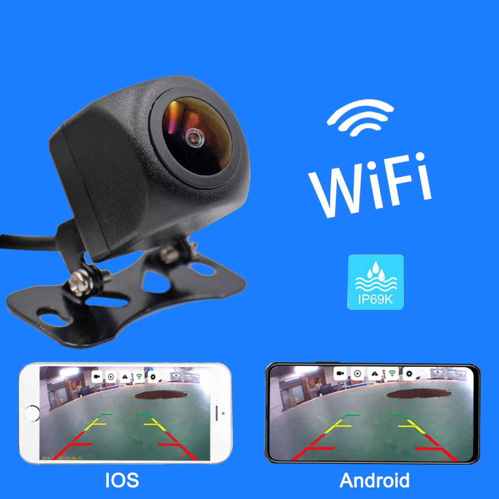 High Quality Wifi BackUp Camera Rear View Camera Car 2020 New Professional HD Wireless Car Vehicle Front Camera