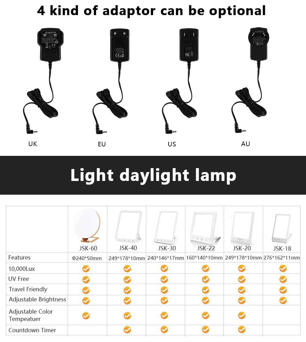 light therapy lamp office