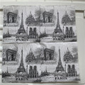 decoupage wedding vintage napkins paper elegant tissue tower church Paris stamp craft birthday party beautiful serviettes decor