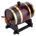Wood Barrel Vintage Oak Beer Brewing Tools Wine barrel For Rum Pot Whisky Wine Mini Keg Bar Home Brew Beer Keg Accessories