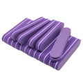 20pcs/lot Mini Nail Buffer File 100/180 Purple Sponge Sandpaper Nail Art Salon Polishing Grinding Manicure Pedicure File Sets