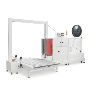 Horizontal Through-Arm Pallet Strapping Machine