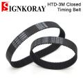 Signkoray HTD 3M Closed Loop Timing Belt Transmission Belts Perimeter 225 228 255 267 300 324 330 354mm