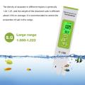 Yieryi 5 In 1 TDS/EC/ Salinity/S.G./Temperature Meter Portable Pen Type PH Meter Aquarium Swimming Pool Water Quality Tester