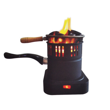 Shisha Hookah Charcoal Stove Heater Mini Square Charcoal Oven Hot Plate Coal Burner Pipes Accessories Electric Coal Starter